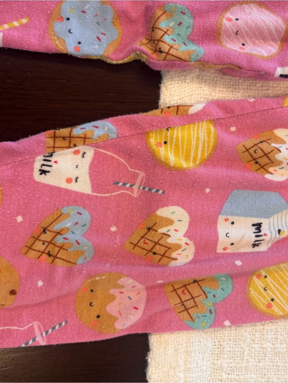 Little Sleepies Pink Ice Cream & Treats Pajama Set